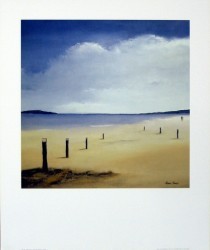 A Long The Beach II by Hans Paus