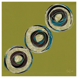 Olive Circles by Alan Buckle