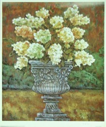 Hydrangea in Urn II by Daniella Alexandra