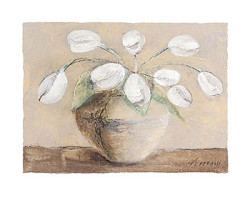 Tulips in Brown by Antonio Ferralli