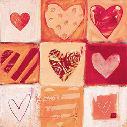 Happy Heart II by Anna Flores