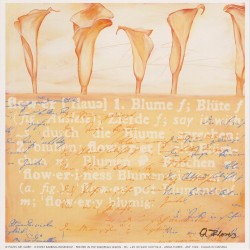 Callas in Natural by Anna Flores