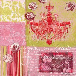 Roses & Candelabra by Anna Flores