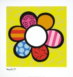 Flower Power I by Romero Britto