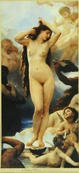 Birth of Venus by William Adolphe Bouguereau