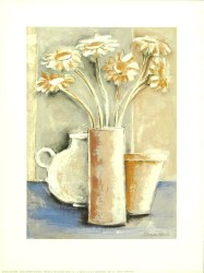 Yellow Carnations by Brenda Bush