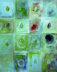 Blue Pears by Christopher Vine 