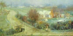 A Bright Winters Morning by Walter Withers