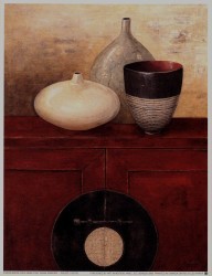 Asian Armoire -Rouge