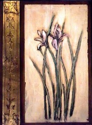 Iris & Foil by Janice Mitchell