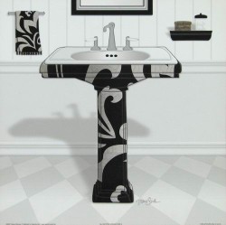 Damask Sink I by Diane Stimson