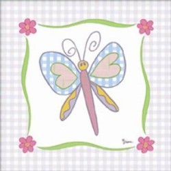 Dragonfly Gingham by Diane Stimson