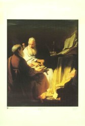 The Two Philosophers 1628 by Rembrandt van Rijn