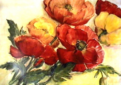 Splendid Poppies by Elisabeth Krobs
