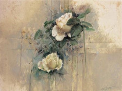 White Roses I by Carlos Morago