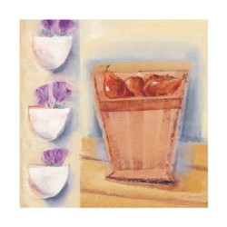 Pears In A Square by Francoise Conzales