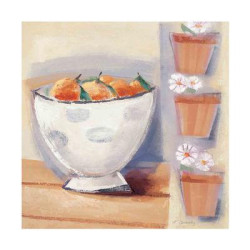 Oranges In A Round by Francoise Conzales