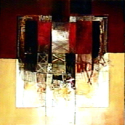 Composizione in Rosso  by Giuliano Censini