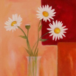 Margeriten mit Siena by Gunter Gohn