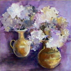 Sweet Hydrangeas by Roz Oesterle