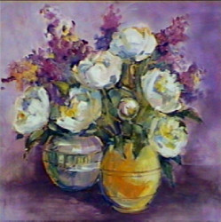 Beautiful Tulips by Roz Oesterle