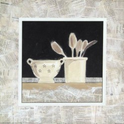 Morning News III by Roz Oesterle