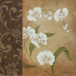 Orchid's Dance I by Jane Carroll