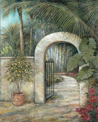 Tranquil Garden II by Ruane Manning