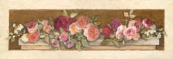 Mantle of Roses I by Charlene Olson