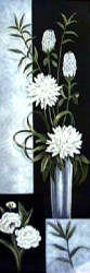 Black & White Centerpiece I by Betsy Brown
