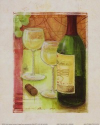 Wine Collage I by J Hawkins