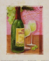 Wine Collage II by J Hawkins