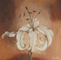 Lily on Gold I by Tiffany Budd