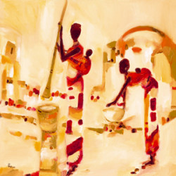 La Pileuse De Millet by Patricia Thiers