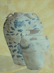 Deux amphores de la vielle Chine