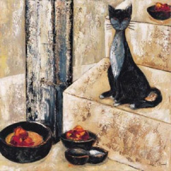 Chat I by Veronique Mansart