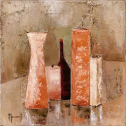 La bouteille rouge by Veronique Mansart
