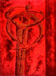 Red Embrace by Ines Kollar