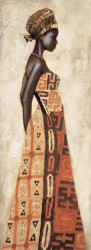 Femme Africaine I by Jacques Leconte