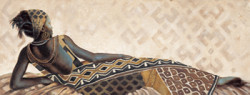 Femme Africanne V by Jacques Leconte
