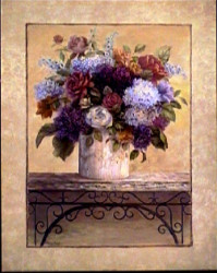 Hydrangeas & Roses by Vivian Flasch