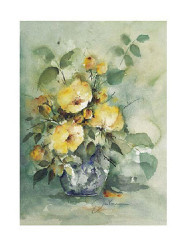 Composition In Yellow by Jan Kooistra