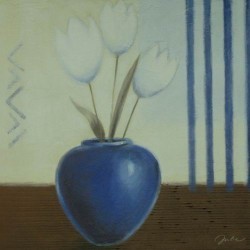 Fancy Tulips by Julie Sanford