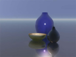 Blue Vase by Scobie