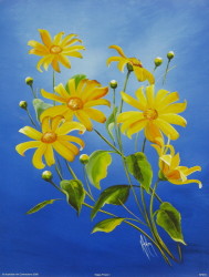 Happy Flower I by Karen Foley