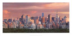 Sunrise Over New York Skyline by Hank Gans