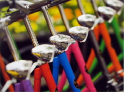 Colourful Bikes I by Neil Emmerson