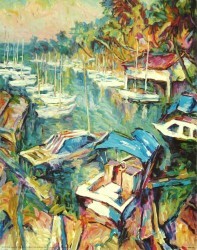 View of Labaina I by Manfred Kuhnert