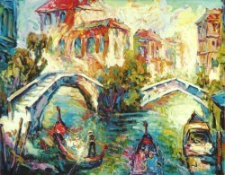 Venice Canal by Manfred Kuhnert