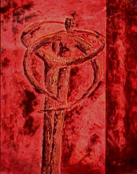 Red Embrace by Ines Kollar